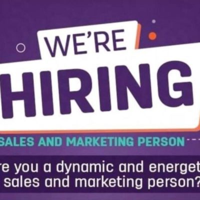 Job Vacancy: Director of Sales & Marketing